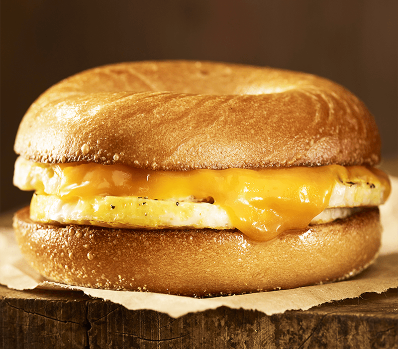 Cheddar Cheese Egg Sandwich – Einstein Bros. Bagels