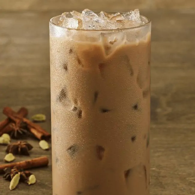 Einstein Bros Iced Chai Tea Latte Image