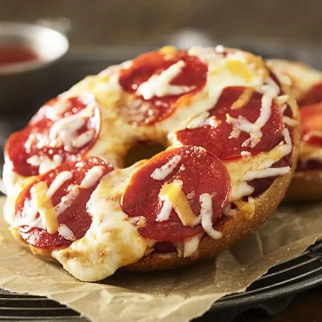 EBB Pepperoni Pizza Bagel