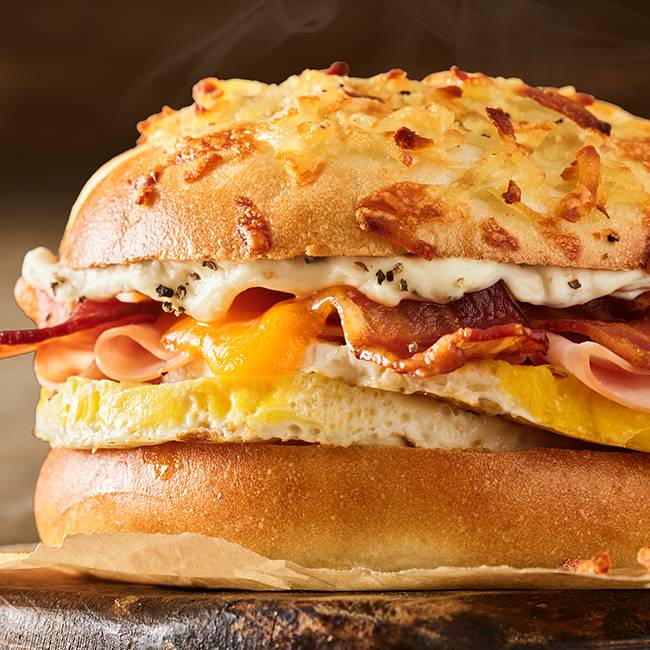 Einstein Bros Bagels Farmhouse Signature Egg Sandwich