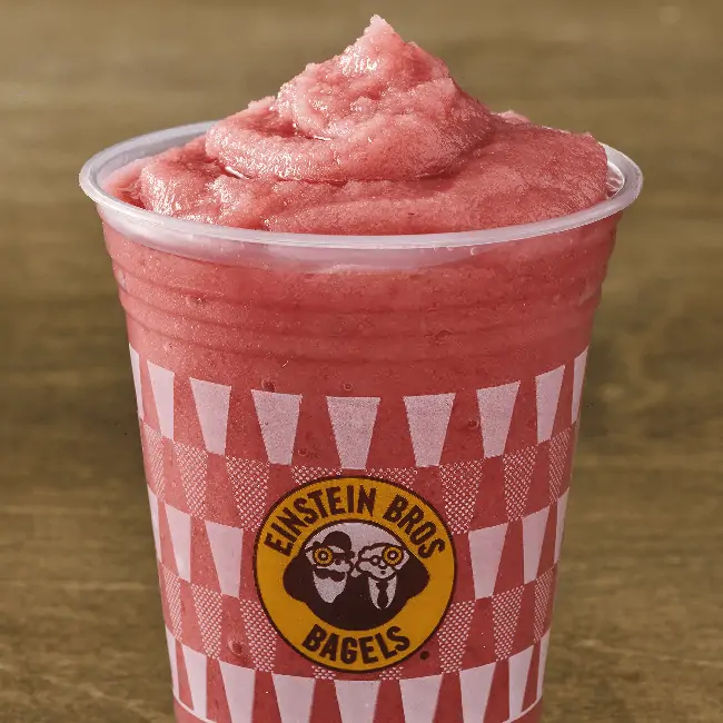 Einstein Bros Strawberry Banana Smoothie Image