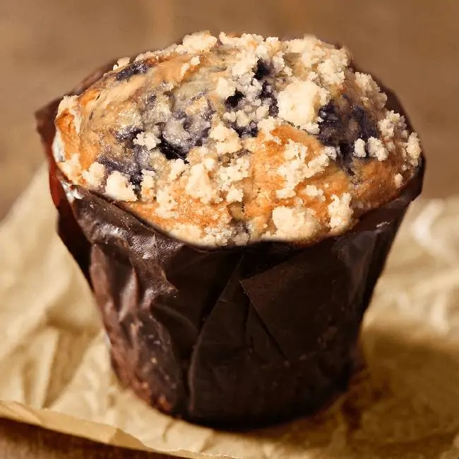 Einstein Bros Sweets Blueberry Muffin Image