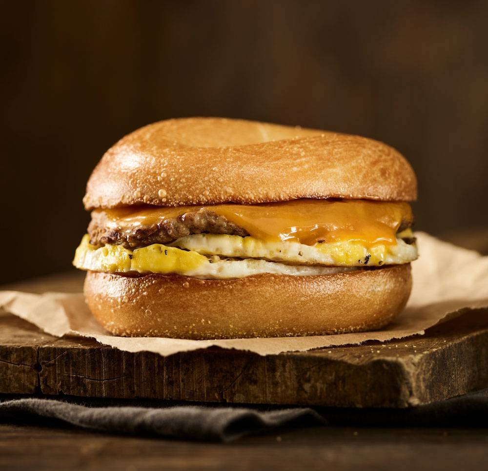 EBB Turkey Sausage Egg Sandwich