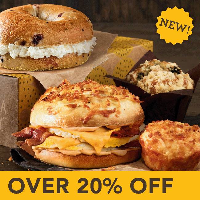 Einstein Bros Bagels Brunch for Two Web Deal Image